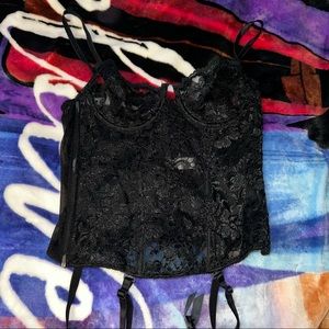 Victoria’s Secret Y2K Lace Corset Cami